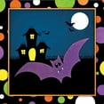thumbnail image 2 of Josefina 12x12 White Modern Wood Framed Museum Art Print Titled - Halloween Bat, 2 of 4