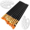 thumbnail image 5 of Round Pointed Tip Brush14Pcs Paint Brush with Nylon Hair Paint Brush Paint Brush Advanced Technology, 5 of 5