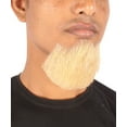 thumbnail image 5 of HPO Adult Men's Blonde Color Fake Goatee Beard, Human Facial Hair, 5 of 5