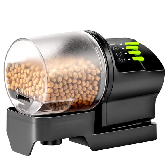 Alimentador automático para peces DXOPHIEX, dispensador de alimentos para acuarios