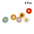 thumbnail image 3 of 6 broches de lana con diseño de flores, para el pelo, para decorar ropa (color aleatorio)., 3 of 7