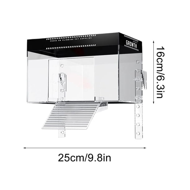 Herramientas y mejoras para el hogar Plataformas para tortugas Plataformas grandes de acrílico para terrarios Acuario Accesorios para tomar el sol para tortugas acuáticas Reptiles y anfibios Tanque pa