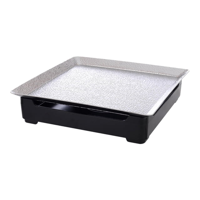 Parrilla japonesa para barbacoa, calentador de alimentos multiusos para cenas, banquetes y catering. 28cm x 28cm