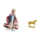 thumbnail image 5 of Estatua de caballo para escena de , escultura acrílica, adorno de resina, figura decorativa de pie, ideal para estanterías, librerías,, 5 of 8