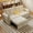 White, variant on Convertible Sofa Bed 2-in-1 Multi-Functional Sleeper with Corduroy Fabric for Small Spaces Apartments Living Rooms Guest Bed Solution