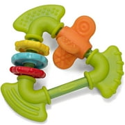 Angle View: Infantino Topsy Turvy Chewy Activity Teether