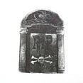 thumbnail image 4 of 8 Pcs Halloween Simulation Tombstone Skull Head Haunted House Stone Prop Horror Chamber Scene Layout Tombstone Random Style, 4 of 4