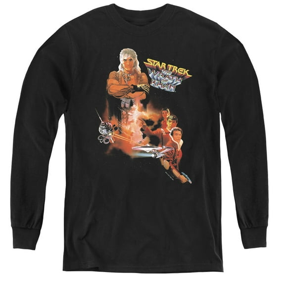 Star Trek - Wrath Of Khan(Movie) - Youth Long Sleeve Shirt - X-Large