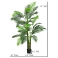 thumbnail image 3 of The Mod Greenhouse 84" Artificial Paradise Palm Tree in Black Matte Planter's Pot, 3 of 5