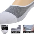 thumbnail image 6 of CAILDANL Genuine Mens No Show Socks, Loafer Sneakers Low Cut Cotton Socks With Non Slip Grips, 6 of 6