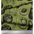 thumbnail image 2 of Soimoi polyester Crepe Fabric Mix Fruits Fabric Prints By Yard 42 Inch Wide, 2 of 3