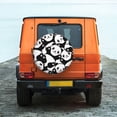 thumbnail image 6 of Goofa Seamless Pattern Cute Panda Pattern Universal Tire Cover for Jeep, SUV, Truck, and Trailer – Waterproof, UV-Resistant,Easy to Install, Fits 14"-17" Tires-17 inch, 6 of 6