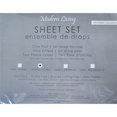 thumbnail image 2 of Cotton House - Microfiber Sheet Set, Wrinkle Free, Double Size, Charcoal, 2 of 3
