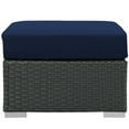 thumbnail image 2 of Modway Sojourn Outdoor Patio Sunbrella® Ottoman in Canvas Navy, 2 of 6