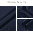thumbnail image 4 of Rectangle Tablecloth - Waterproof and Wrinkle Resistant Washable Polyester Table Cloth for Kitchen Dining/Party/Wedding Indoor and Outdoor Use (60 x 102 inch, Navy Blue), 4 of 6