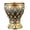 1PCS-Gold, variant on Geometric Alloy Shot Glass with Crystal Accents Ideal for Formal