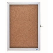 AARCO Products EBC3624 Economical Enclosed Bulletin Board Cabinet