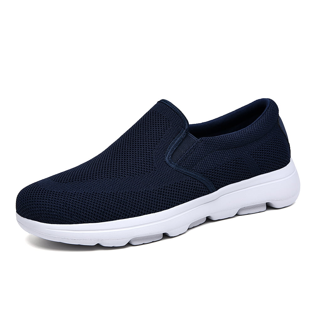 TIOSEBON Men's Slip On Loafers Comfort Walking Shoes Driving Sneakers 