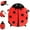 2Pcs: 23.62Inch + 39.4Inch, variant on Wearable Luvvybug Plush, Giant Wearable Ladybug Pillow, Wearables Ladybug Plush Costume, Removable Oversized Ladybugs sDecorative Pillows (39.4Inch)