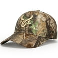 thumbnail image 6 of Camouflage Baseball Cap for Men, Outdoor Fishing Hat with Embroidery,adjustable,khaki deer  head logo, 6 of 11