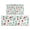 Pioneer Flower Floral-3, variant on Pioneer Flower Floral Print Pattern Kitchen Rugs Sets Of 2, Anti Fatigue Non Slip Washable Floor Mats for Kitchen Sink Laundry, 17X30 Inch 17X47 Inch