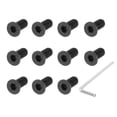thumbnail image 1 of Uxcell Scooter Fixed Screw, 12 Pcs Forehead Head Screw Kit for M365 Electric Scooters, 1 of 5