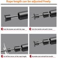 thumbnail image 3 of Speed ​​Jump Rope for Adult with Non-Slip Handle, Adjustable Skipping Rope for Fitness, 3 of 5