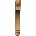 thumbnail image 4 of Ekena Millwork 3 1/2"W x 28"D x 28"H Imperial Craftsman Smooth Bracket, Western Red Cedar, 4 of 13