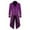 Purple, variant on Herrnalise Halloween Men's Costume Men's Mid Length Retro Tuxedo Costume Green