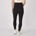 thumbnail image 6 of Hanes Maternity Women's Leak Protection 7/8 Leggings, 25" Inseam Black L, 6 of 9