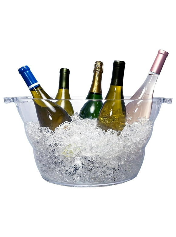 CRIXLHIX Wine, Clear Party Tub