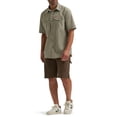 thumbnail image 2 of Wrangler® Men's Relaxed Stretch Short Sleeve Shirt, Sizes S-5XL, 2 of 5