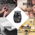 thumbnail image 2 of Mini Urn For Ashes Cremation Memorial Keepsake Container Jar Stainless Steel Pet Ashes Urn Small Funeral Keepsake Container, 2 of 5