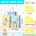 thumbnail image 5 of Cat Party Favors, 72pcs Kitty Party Favors Set Including Cat Goodie Bags Ears Headband Stickers Keychains Slap Bracelets etc Cat Themed Party Favors for Cat Birthday Party Decorations Supplies, 5 of 8