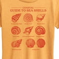 thumbnail image 3 of Instant Message - Coastal Guide To Sea Shells Chart - Women's Short Sleeve Graphic T-Shirt, 3 of 7
