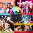 thumbnail image 4 of Hwuxmo Party Projection Lamp Stage Light RGB LED Color Sound Control Remote, 4 of 9