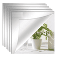 thumbnail image 1 of Juego De Espejos De Pared Acrílicos Con Pegatina,40pc plata, 1 of 5