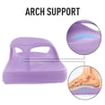 thumbnail image 3 of Sandalias ortopédicas shvalues para mujer Arch Support Purple, 3 of 6