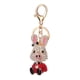 thumbnail image 5 of Llavero de mujer Salvador con Gancho Colgante animales diamantes de Imitación Cerdo rojo, 5 of 10