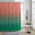 thumbnail image 3 of Shower Curtain for Bathroom Watercolor Gradient Orange Green Waterproof Bath Curtains Shower Curtains with Hooks,Abstract Art Bathroom Curtain Privacy Drapes for Bathtubs Toilet 72x72in, 3 of 9