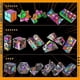 thumbnail image 3 of Cubo mágico magnético con variedad de cambios en 3D, rompecabezas giratorio con la mano, juguetes antiestrés, regalo, 3 of 5