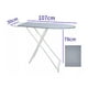 thumbnail image 4 of Tabla Burro De Planchar Altura Ajustable Con Soporte 42in AZUL, 4 of 5