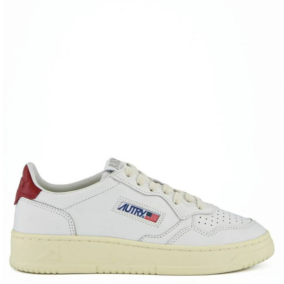 Autry Male Classic Leather Sneakers With Sleek Design And Comfortable Fit White Sizes IT 34-50 2/3