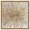 Gold Frame, variant on Golden Zenith Canvas Elegant Nature Art by Art Remedy, Gallery Wrapped, 30 x 30