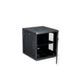 thumbnail image 4 of StarTech.com  4-Post 12U Wall Mount Network Cabinet with 1U Shelf, 19" Hinged Wall-Mounted Server Rack for Data / AV / Electronics / Computer Equipment, Flexible Vented Rack Enclosure, 4 of 8