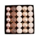thumbnail image 2 of 25pcs Christmas Decoration Pendant 6cm Wind Scratch Scratch Crack Painted Christmas Decoration Pendant Christmas Tree Pendant, 2 of 8