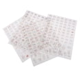 thumbnail image 1 of 4 Hojas de Pegatinas Transparentes Zulema Etiqueta Adhesiva 16 x 21.5 cm, 1 of 8