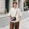 thumbnail image 6 of Stylish Printed Crossbody Phone Purse Zipper With Detachable Strap Daily Essentials Rococo Roses, 6 of 7