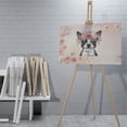 thumbnail image 4 of Happy Mother's Day Boston Terrier with Flower Crown and Greeting Card Horizontal Matte Canvas Poster Gentleman Dog Lover Gifts Wall Art Home Decor - 13004, 4 of 5