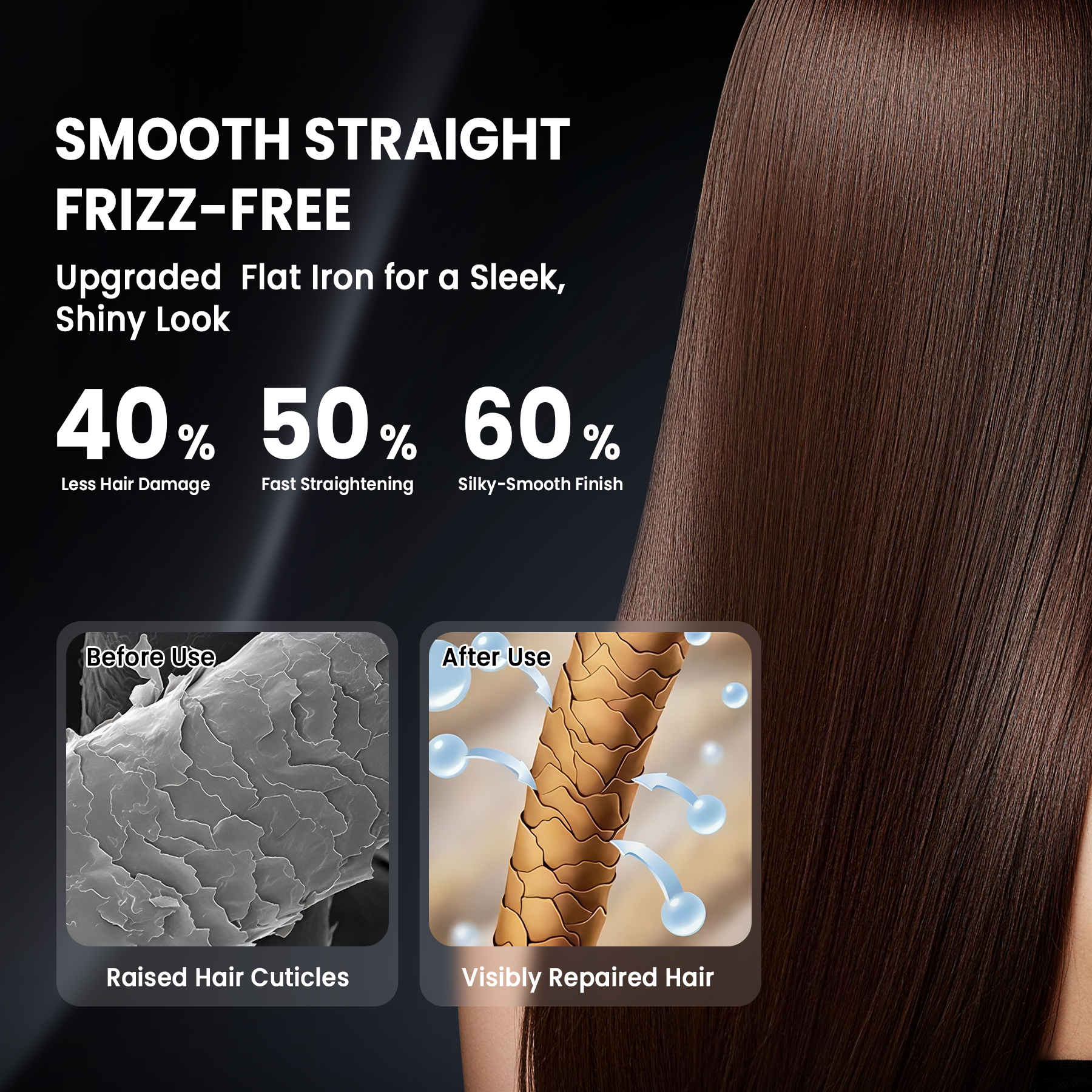 NEXPURE Professional Ionic Travel Flat Iron photo 3